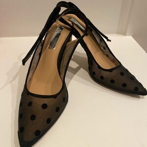 INC International Concepts Black Heels with Classic Design
